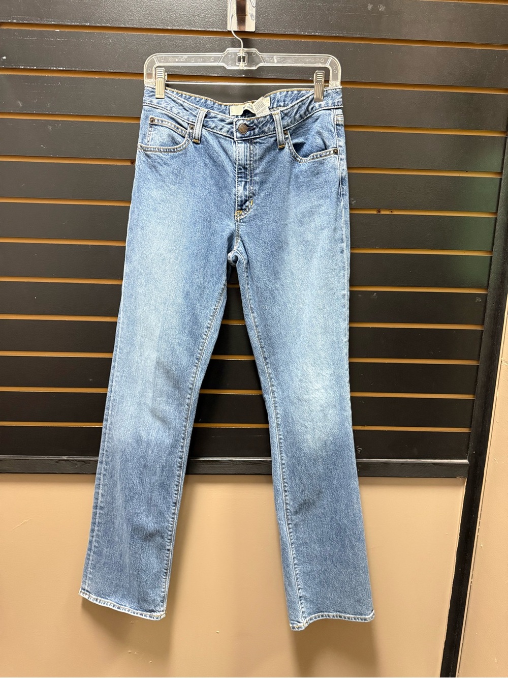 Y2K Gap Original Bootcut Jeans Size 6 Long Medium Wash Low Rise Denim